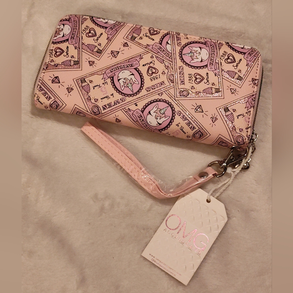 NWT!! OMG Unicorn Wallet